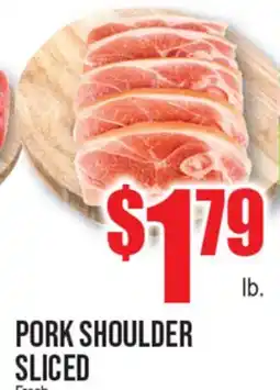 Extra Supermarket PORK SHOULDER SLICED offer