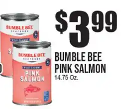 Extra Supermarket BUMBLE BEE PINK SALMON offer