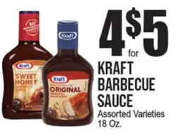 Extra Supermarket KRAFT BARBECUE SAUCE offer