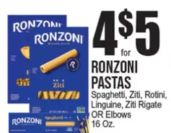 Extra Supermarket RONZONI PASTAS offer