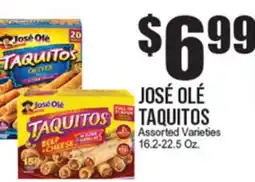 Extra Supermarket JOSÉ OLÉ TAQUITOS offer