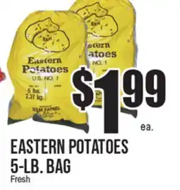 Extra Supermarket EASTERN POTATOES offer