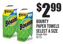 Extra Supermarket BOUNTY PAPER TOWELS offer