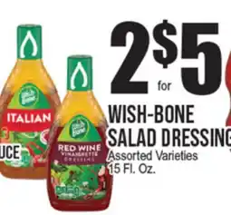 Extra Supermarket WISH-BONE SALAD DRESSING offer