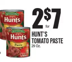 Extra Supermarket HUNT'S TOMATO PASTE offer