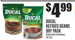 Extra Supermarket DUCAL REFRIED BEANS DOY PACK offer