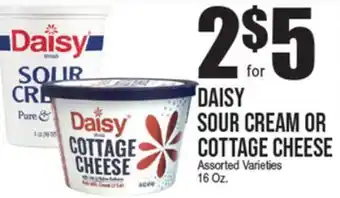 Extra Supermarket DAISY SOUR CREAM OR COTTAGE CHEESE offer