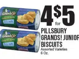 Extra Supermarket PILLSBURY GRANDS! JUNIOR BISCUITS offer