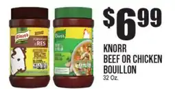 Extra Supermarket KNORR BEEF OR CHICKEN BOUILLON offer