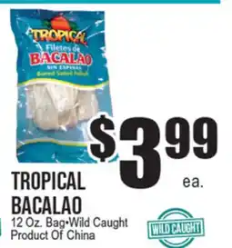 Extra Supermarket TROPICAL BACALAO offer