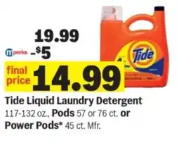 Meijer Tide liquid laundry detergent offer
