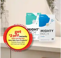 Meijer Hero Skin Care Products offer