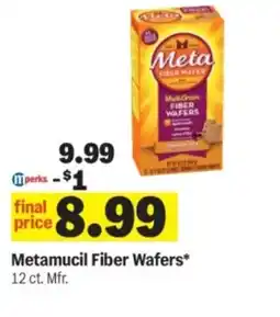 Meijer Metamucil Fiber Wafers offer