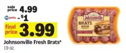 Meijer Johnsonville Fresh Brats offer