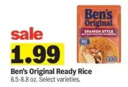 Meijer Ben's Original Ready Rice offer