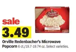 Meijer Orville Redenbacher's Microwave Popcorn offer