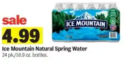 Meijer Ice Mountain Natural Spring Water offer