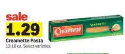 Meijer Creamette Pasta offer