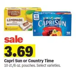 Meijer Capri Sun or Country Time offer