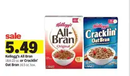 Meijer Kellogg's All Bran offer