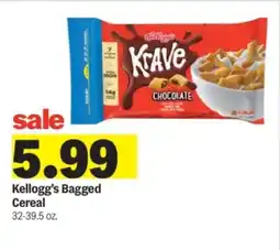 Meijer Kellogg's Bagged Cereal offer