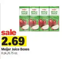 Meijer Meijer Juice Boxes offer