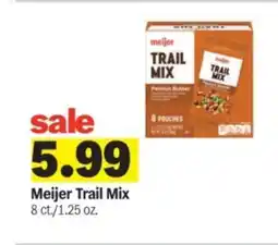 Meijer Meijer trail mix offer