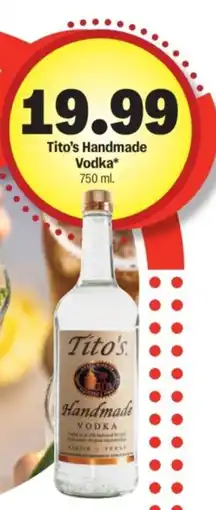Meijer Tito's Handmade Vodka offer