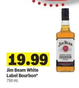 Meijer Jim Beam White Label Bourbon offer