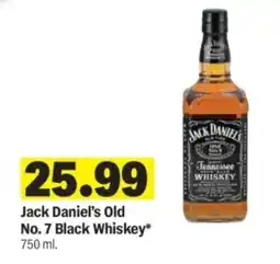 Meijer Jack Daniel's Old No. 7 Black Whiskey offer