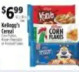 Pioneer Supermarkets Kellogg's cereal offer