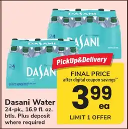 ACME Dasani Water offer