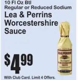 SuperFresh Lea & Perrins Worcestershire Sauce offer