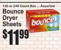 SuperFresh Bounce Dryer Sheets offer