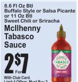 SuperFresh McIlhenny Tabasco Sauce offer