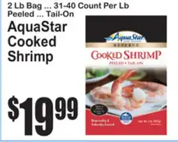 SuperFresh AquaStar Cooked Shrimp offer