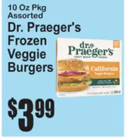 SuperFresh Dr. Praeger's Frozen Veggie Burgers offer