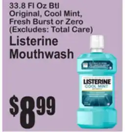 SuperFresh Listerine Mouthwash offer