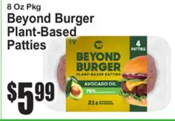 SuperFresh Beyond Burger Plant-Based Patties offer