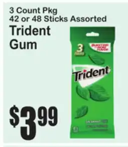 SuperFresh Trident Gum offer