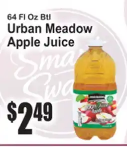 SuperFresh 64 Fl Oz Btl Urban Meadow Apple Juice offer