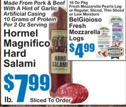 SuperFresh Hormel Magnifico Hard Salami offer