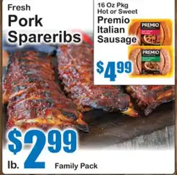 SuperFresh Fresh Pork Spareribs offer