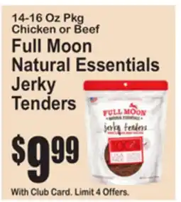 SuperFresh Full Moon Natural Essentials Jerky Tenders offer