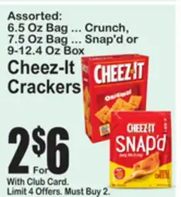 SuperFresh Cheez-It Crackers offer