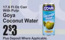 SuperFresh Goya Coconut Water offer