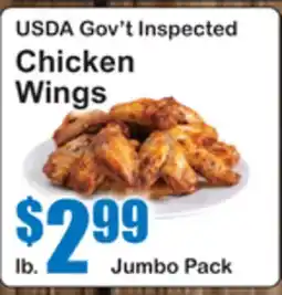 SuperFresh USDA Gov't Inspected Chicken Wings offer