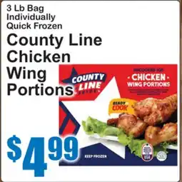 SuperFresh County Line Chicken Wing Portions offer