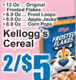SuperFresh Kellogg's Cereal offer