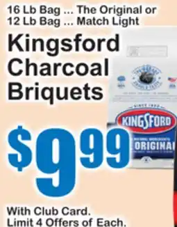 SuperFresh Kingsford Charcoal Briquets offer